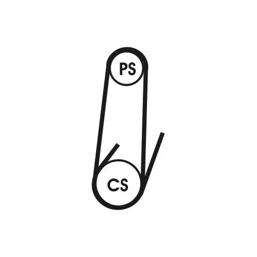 Hosszbordás Szíj - CONTINENTAL CTAM (4PK1102ELAST)
