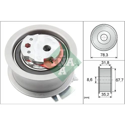 Feszítő, Fogasszíj - Schaeffler INA (531062830)