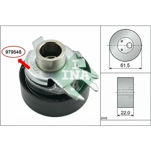 Feszítő, Fogasszíj - Schaeffler INA (531052530)