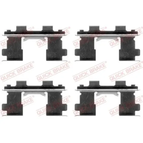 Fekbetét Szer. Szett Suzuki P. Vitara/Grand Vitara 94-03 - QUICK BRAKE (QB109-1253)