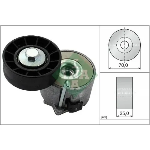 Feszítőkar, Hosszbordás Szíj - Schaeffler INA (534028010)
