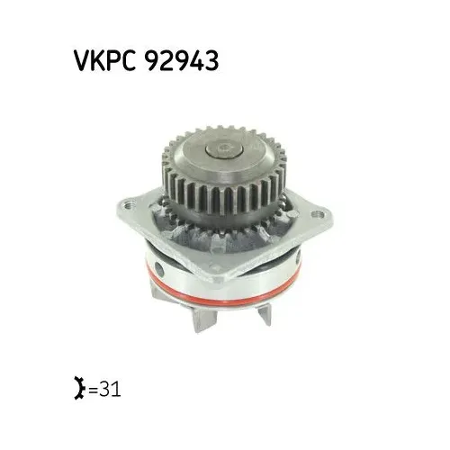 Vízszivattyú - SKF (VKPC92943)