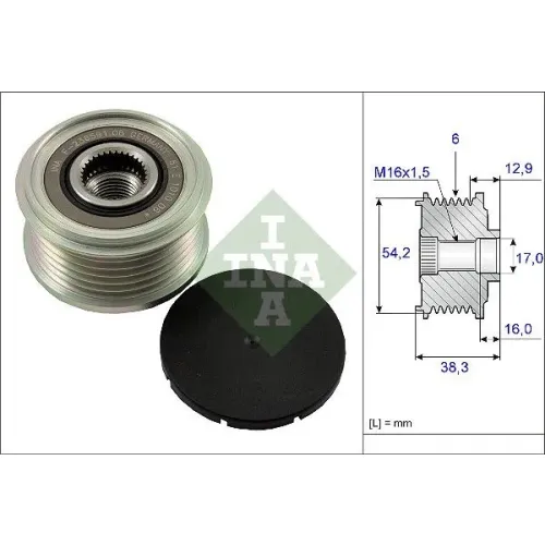 Generátor Szabadonfutó - Schaeffler INA (535006210)