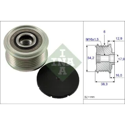 Generátor Szabadonfutó - Schaeffler INA (535006210)