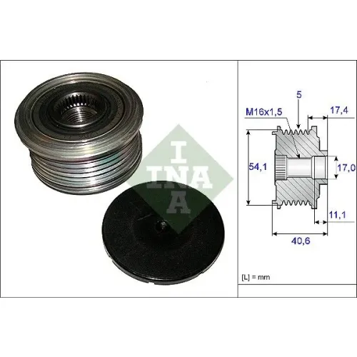 Generátor Szabadonfutó - Schaeffler INA (535008910)