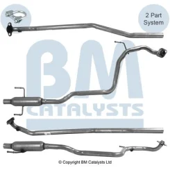 Kipufogócső - BM Catalysts (BM50572)