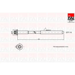 Hengerfejcsavar Készlet - FAI AutoParts (B1321)