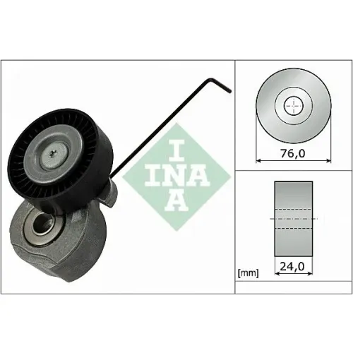 Feszítőkar, Hosszbordás Szíj - Schaeffler INA (534032410)