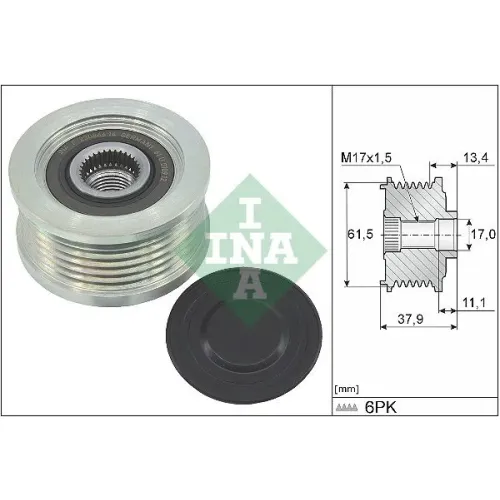 Generátor Szabadonfutó - Schaeffler INA (535002310)