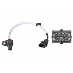 Impulzusadó, Főtengely Hyundai I30, Sonata Ii 2,0-2,4 14- - HELLA (6PU358381-601)