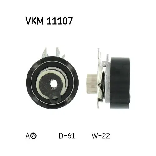 Feszítő, Fogasszíj - SKF (VKM11107)