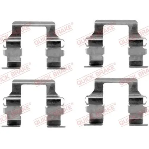 Fekbetét Szer. Szett Mitsubishi L400/Pajero 2,5Td 95-05 - QUICK BRAKE (QB109-1164)