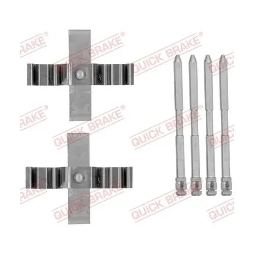 Fekbetét Szer. Szett Bmw T. 1 06-13 - QUICK BRAKE (QB109-1801)