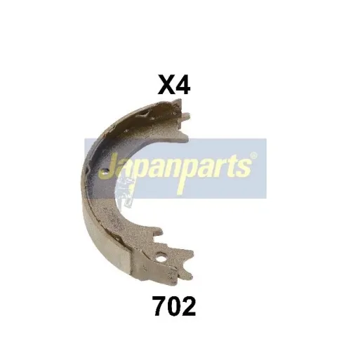 Fékpofakészlet, Rögzítőfék - JAPANPARTS (GF-702AF)