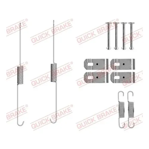 Tartozék Készlet, Fékpofa - QUICK BRAKE (QB105-0888)