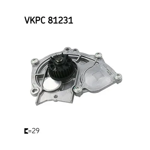 Vízszivattyú - SKF (VKPC81231)