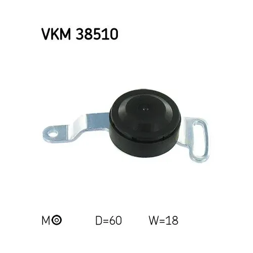 Feszítőgörgő, Hosszbordás Szíj - SKF (VKM38510)