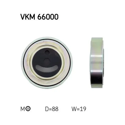 Feszítőgörgő, Hosszbordás Szíj - SKF (VKM66000)