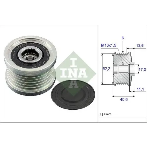 Generátor Szabadonfutó - Schaeffler INA (535004410)
