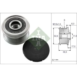 Generátor Szabadonfutó - Schaeffler INA (535013710)