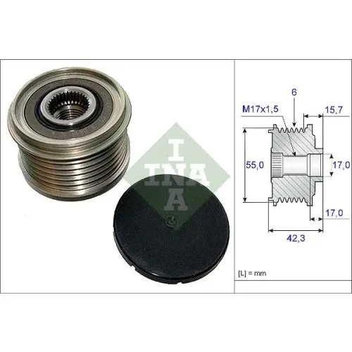 Generátor Szabadonfutó - Schaeffler INA (535015410)