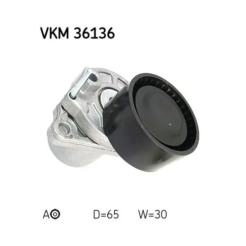 Feszítőgörgő, Hosszbordás Szíj - SKF (VKM36136)