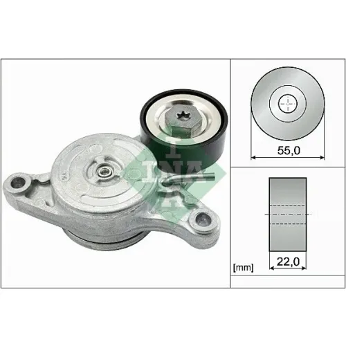 Feszítőkar, Hosszbordás Szíj - Schaeffler INA (534042010)