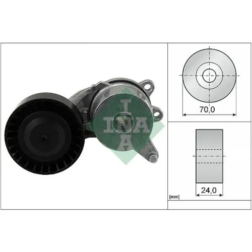 Feszítőkar, Hosszbordás Szíj - Schaeffler INA (534055310)