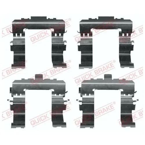 Fekbetét Szer. Szett Subaru P. Legacy 08-14 - QUICK BRAKE (QB109-0020)
