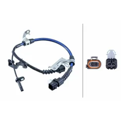 Érzékelő, Kerékfordulatszám Honda T. Civic X 1,0-1,6 17- Bal - HELLA (6PU358251-241)