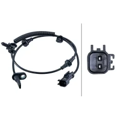 Érzékelő, Kerékfordulatszám Ford T. Flex, Explorer 08- Bal/Jobb - HELLA (6PU358251-511)