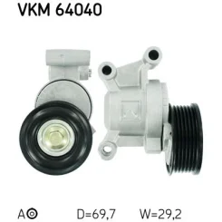Feszítőgörgő, Hosszbordás Szíj - SKF (VKM64040)