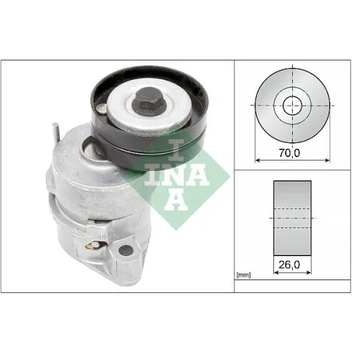 Feszítőkar, Hosszbordás Szíj - Schaeffler INA (534010230)