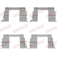 Fekbetét Szer. Szett Isuzu P. D-Max 2,0-3,0 Ditd 4X4 02-12 - QUICK BRAKE (QB109-1783)