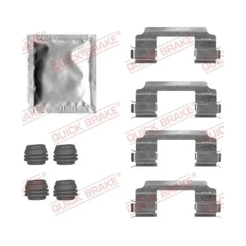 Fekbetét Szer. Szett Toyota P. Hilux 2,5 D-4D 05- - QUICK BRAKE (QB109-1817)