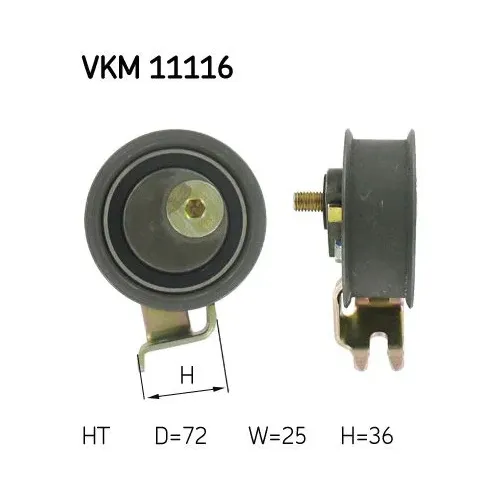 Feszítő, Fogasszíj - SKF (VKM11116)