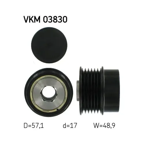 Generátor Szabadonfutó - SKF (VKM03830)