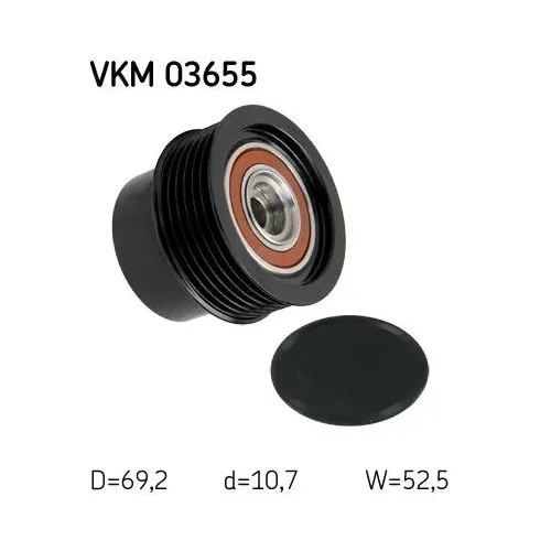 Generátor Szabadonfutó - SKF (VKM03655)