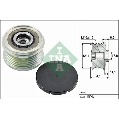 Generátor Szabadonfutó - Schaeffler INA (535017910)