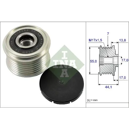 Generátor Szabadonfutó - Schaeffler INA (535016710)