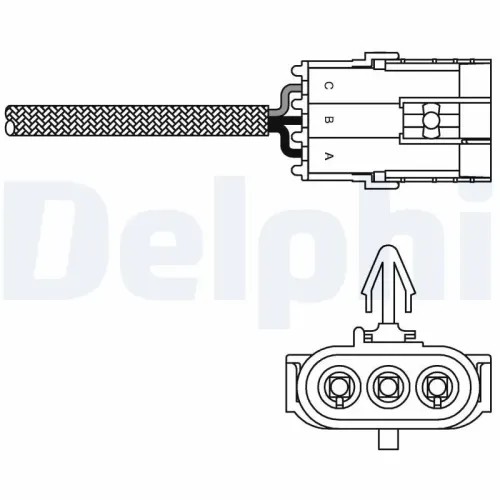 Lambdaszonda - DELPHI (ES10995-12B1)