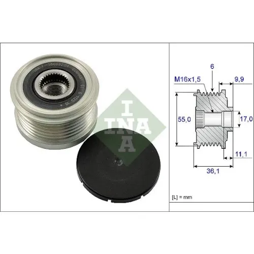 Generátor Szabadonfutó - Schaeffler INA (535010310)