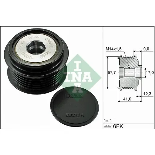 Generátor Szabadonfutó - Schaeffler INA (535031310)