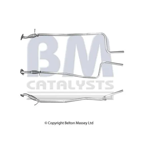 Kipufogócső - BM Catalysts (BM50243)