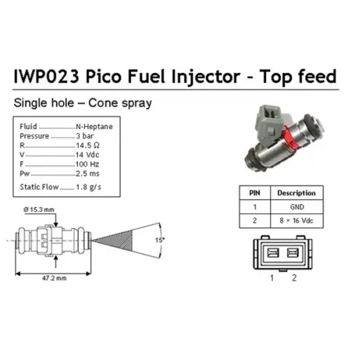Befecskendező Szelep - MAGNETI MARELLI (IWP023)