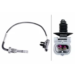 Érzékelő, Kipufogógáz-Hőmérséklet Volvo V40, S60 Ii 2,0D 13- - HELLA (6PT358226-381)