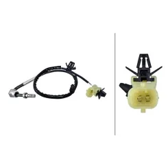 Érzékelő, Kipufogógáz-Hőmérséklet Opel Astra 1,7Cdti 09- - HELLA (6PT010376-301)