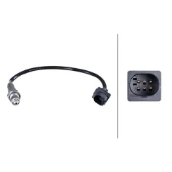 Lambdaszonda Bmw 3, 5, 6 2,5-4,0, 04-/ Peugeot Boxer, 207 1,6-3,0 06- - HELLA (6PA009166-801)
