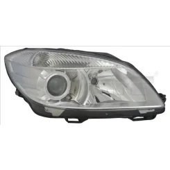 Fényszóró Skoda Fabia Ii 01.10-12.14 Bal - TYC (TYC20-14428-05-2)