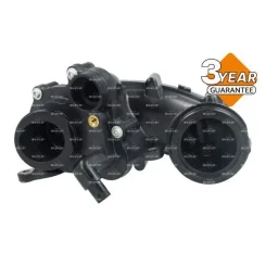 Termosztát, Hűtőfolyadék Audi 92C 3,0Tdi 14- Házzal - NRF (NRF725531)